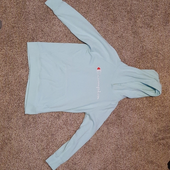 Teal champion hoodies - Picture 2 of 3